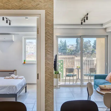 Stylish 1 Bedroom St Julians Sleeps 4 Апартаменты *